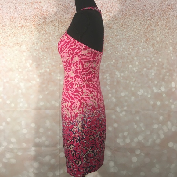 Plenty by Tracy Reese Multicolored Ombré Racerback Dress - Picture 4 of 10